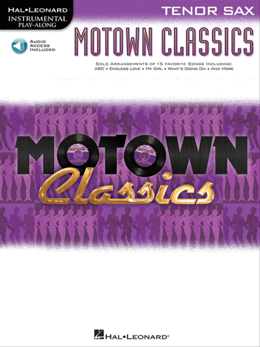 Motown Classics – Instrumental Play-Along Series Tenor Saxophone scores gallery preview page 1