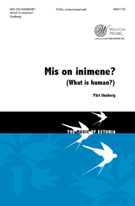 Book cover for Mis on inimene? (SSAA)