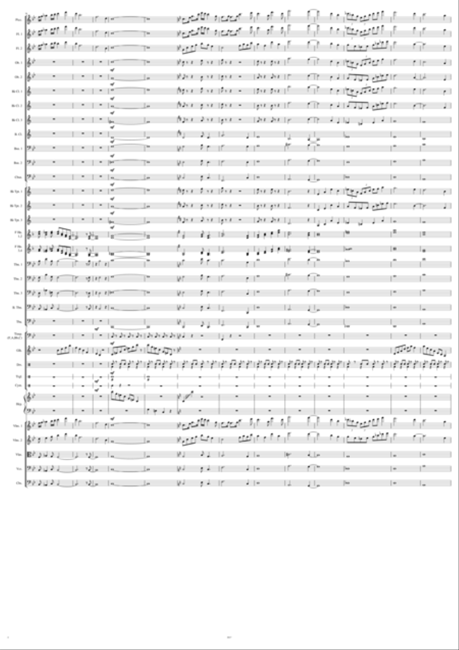 The Dragonslayer Full Orchestra scores gallery preview page 4
