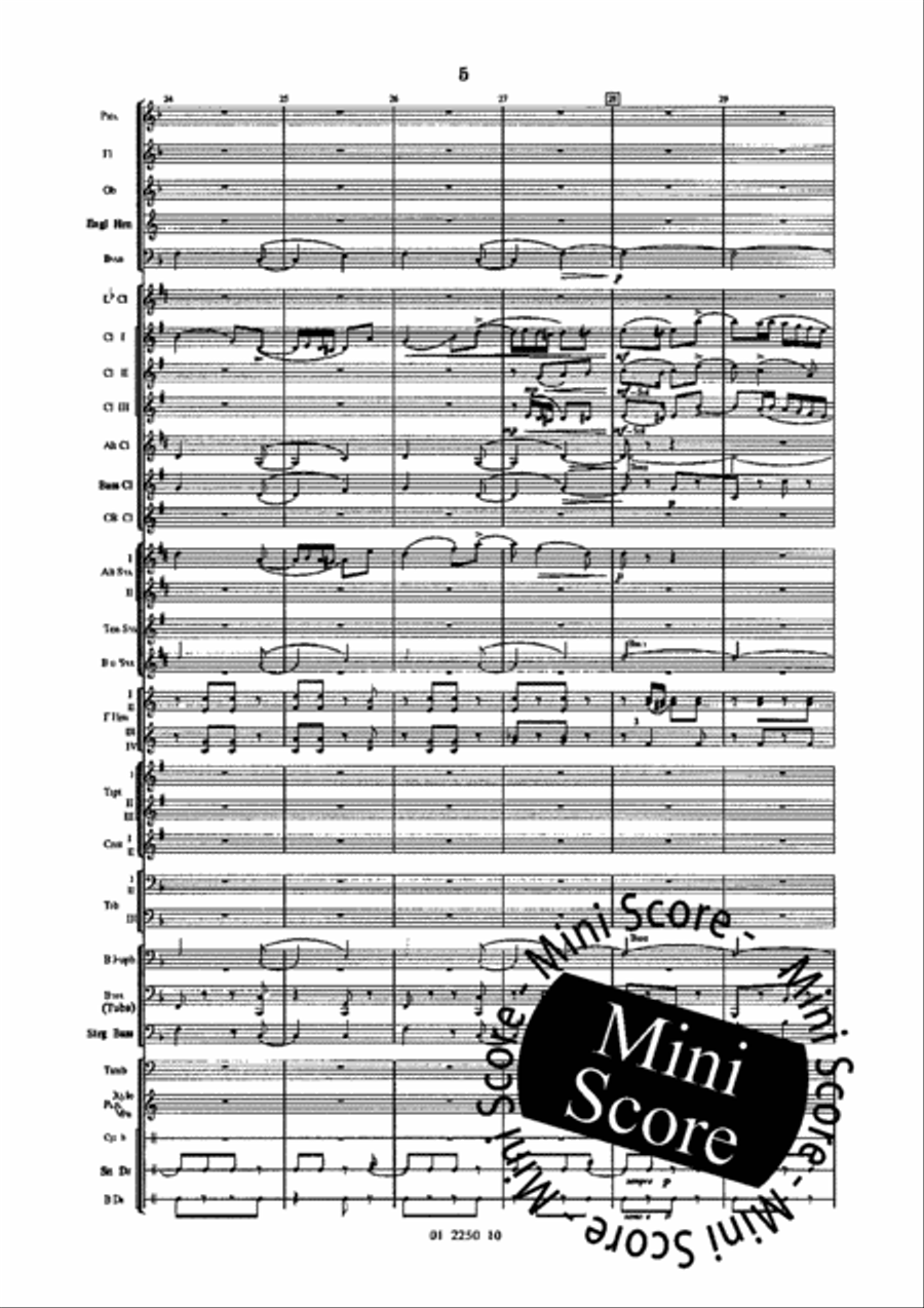 Evolutions Evolutions Concert Band scores gallery preview page 11