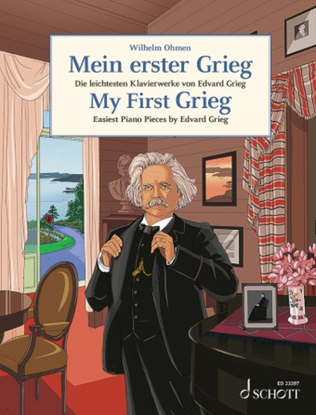 Book cover for My First Grieg