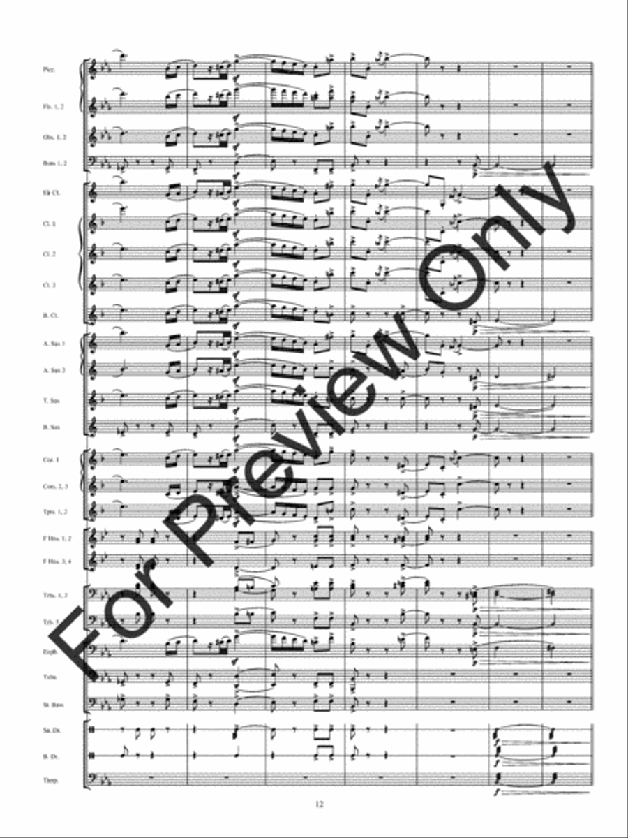 Inglesina The Little English Girl Concert Band scores gallery preview page 15