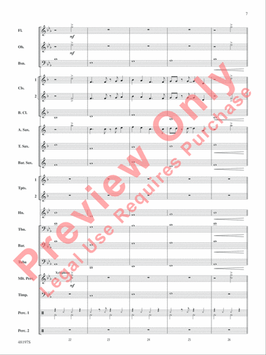 Liar Liar Concert Band scores gallery preview page 8
