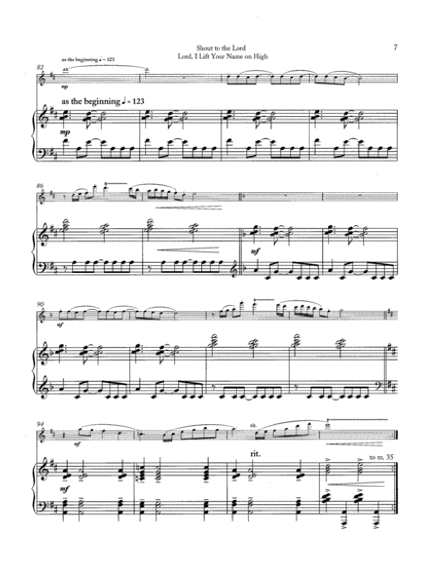 Flute Stylings III Flute Solo scores gallery preview page 8