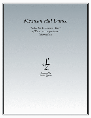 Mexican Hat Dance (Eb instrument duet)