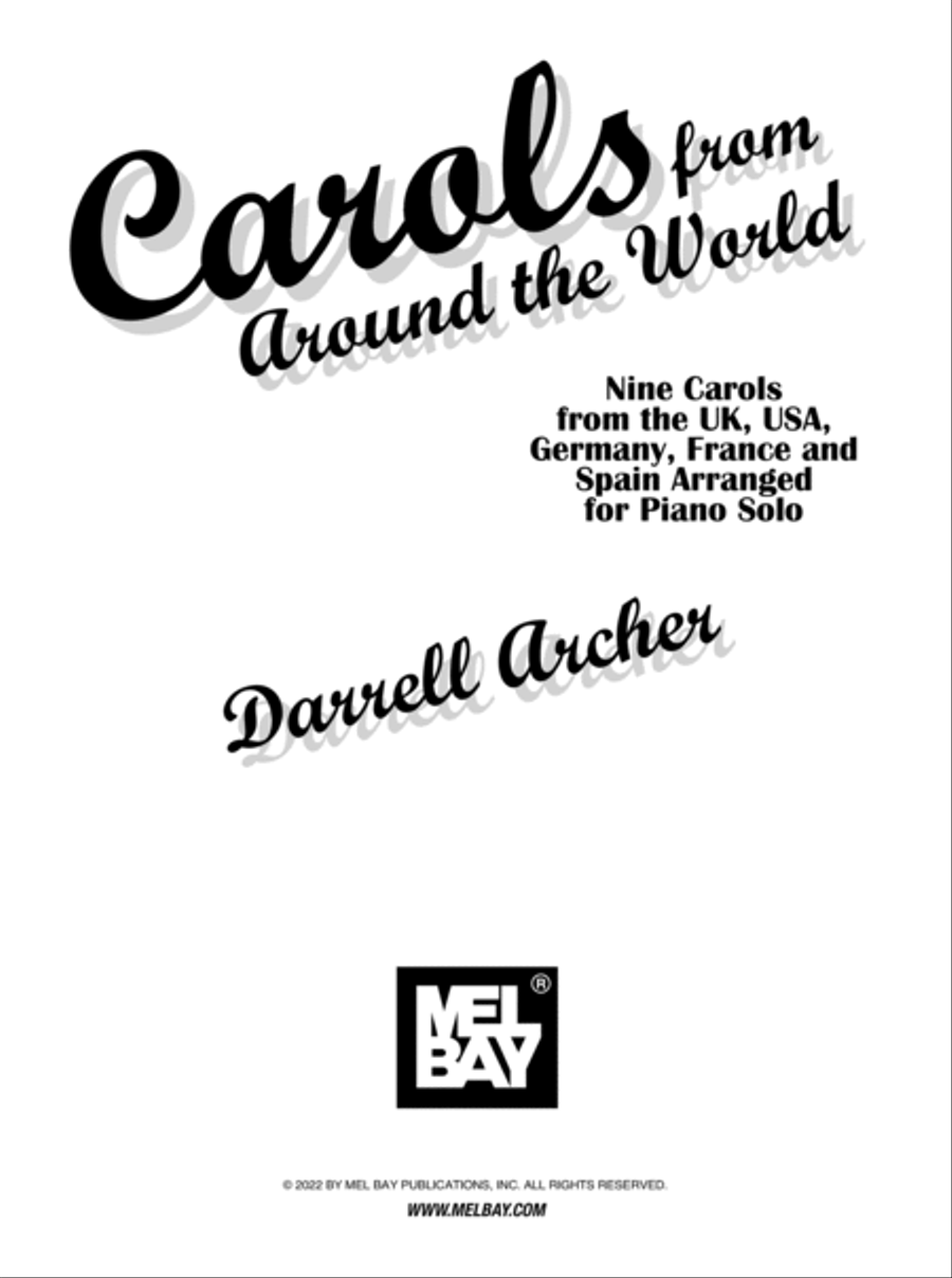 Carols from Around the World Piano Solo scores gallery preview page 2