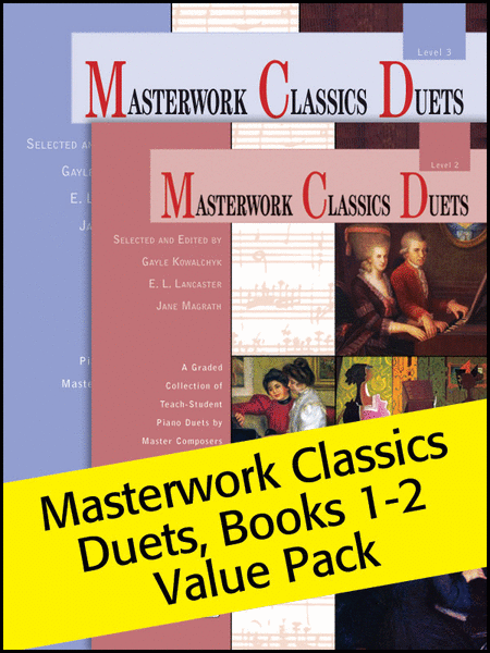 Masterwork Classics Duets, Levels 1 & 2 Value Pack