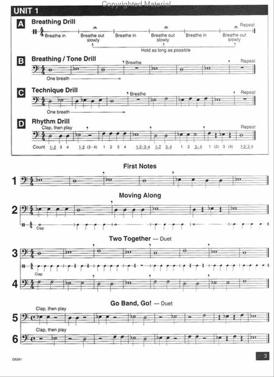 Skill Builders - Book 1 Concert Band Methods scores gallery preview page 2