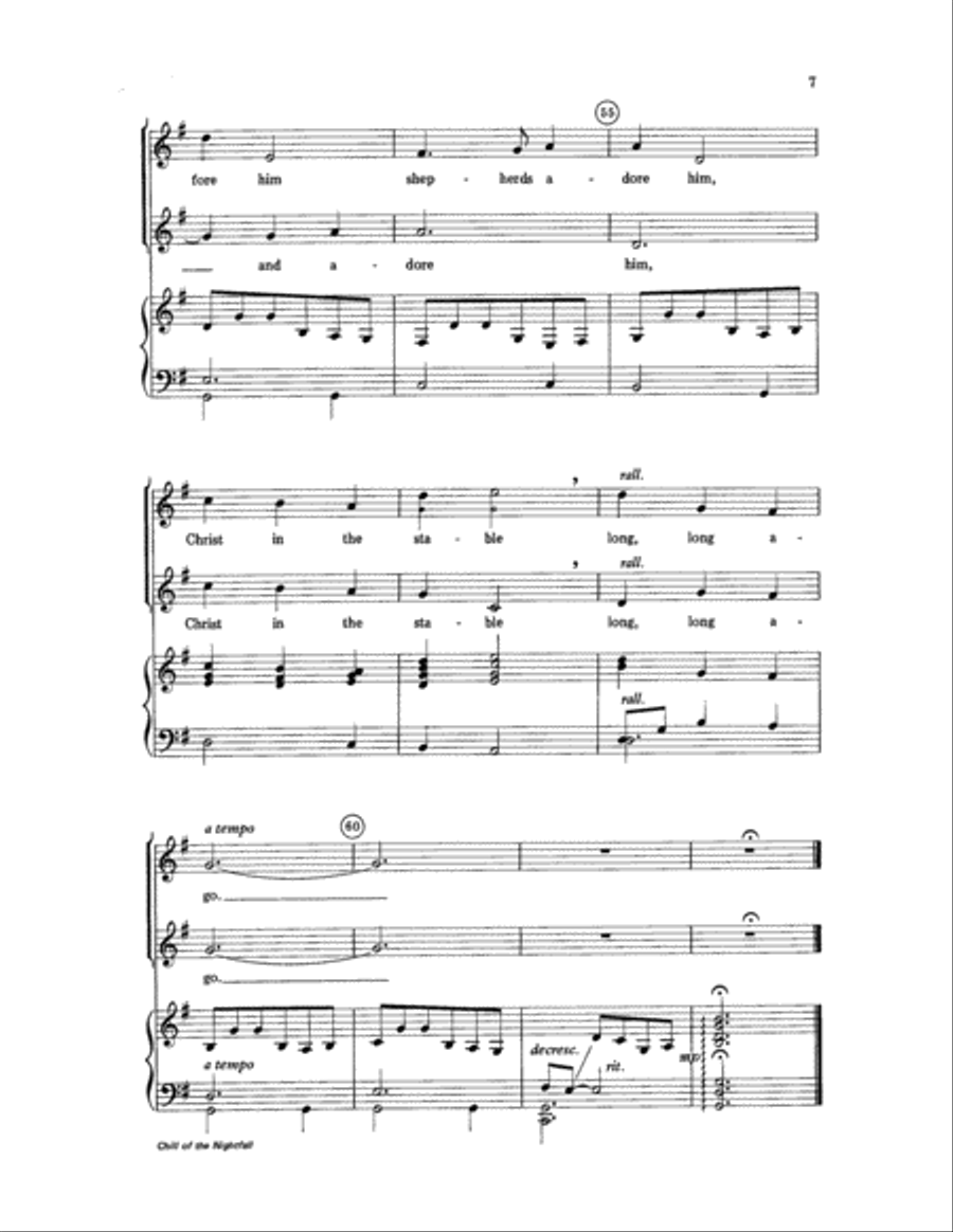Chill of the Nightfall 2-Part scores gallery preview page 7