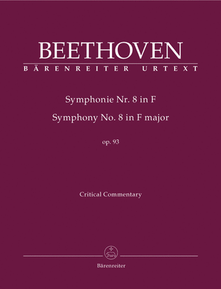 Symphony, No. 8 F major, Op. 93