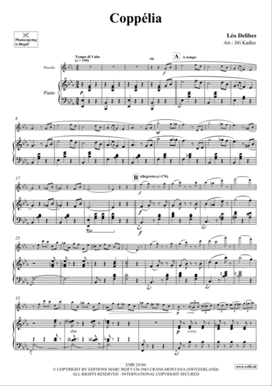 Coppelia Piccolo scores gallery preview page 4