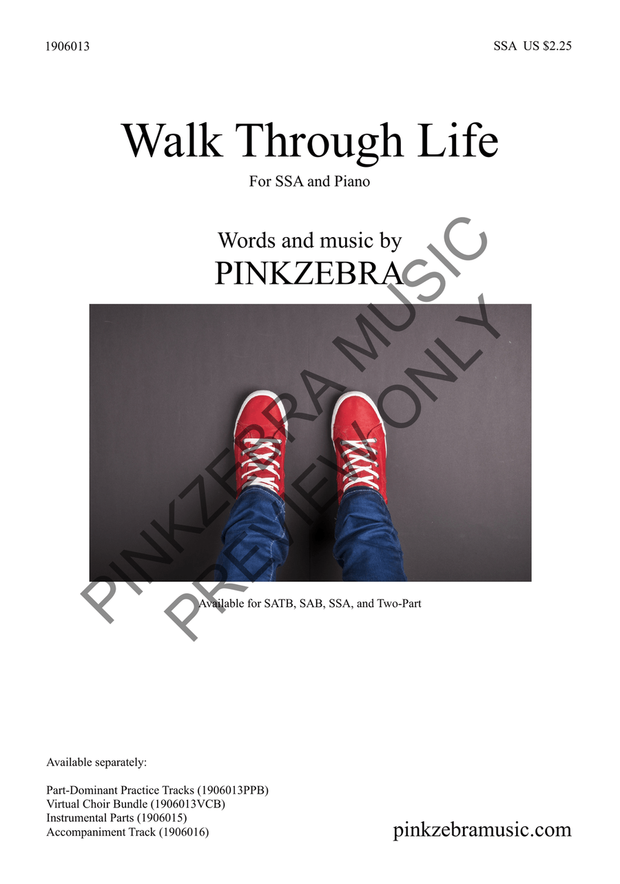 Walk Through Life (SSA) SSA scores gallery preview page 2