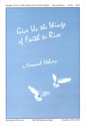 Book cover for Give Us the Wings of Faith to Rise