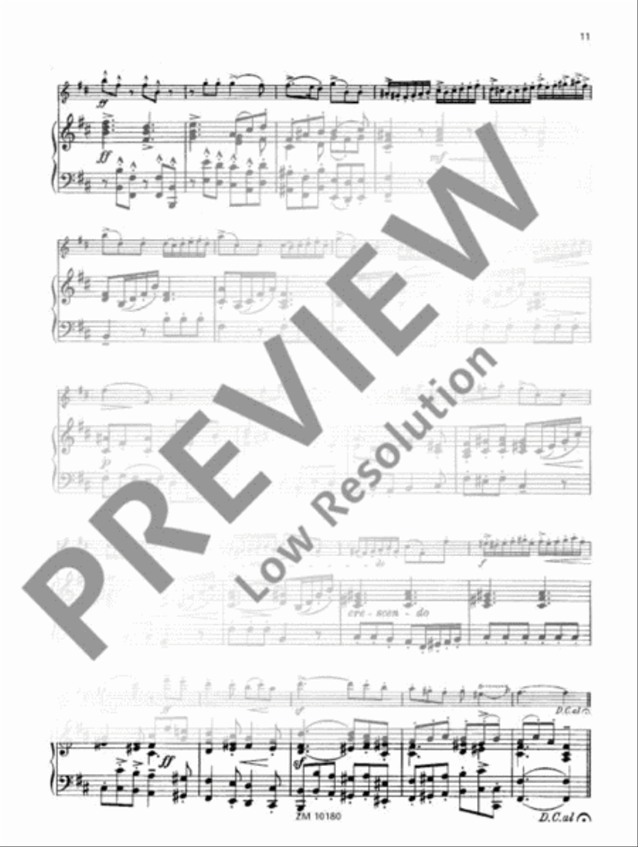 Twelve Chamber Sonatas Twelve Chamber Sonatas Flute Solo scores gallery preview page 12