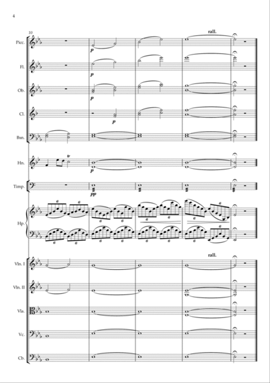 Ballet 'The Magic Drum' - Scene 8 Full Orchestra scores gallery preview page 4