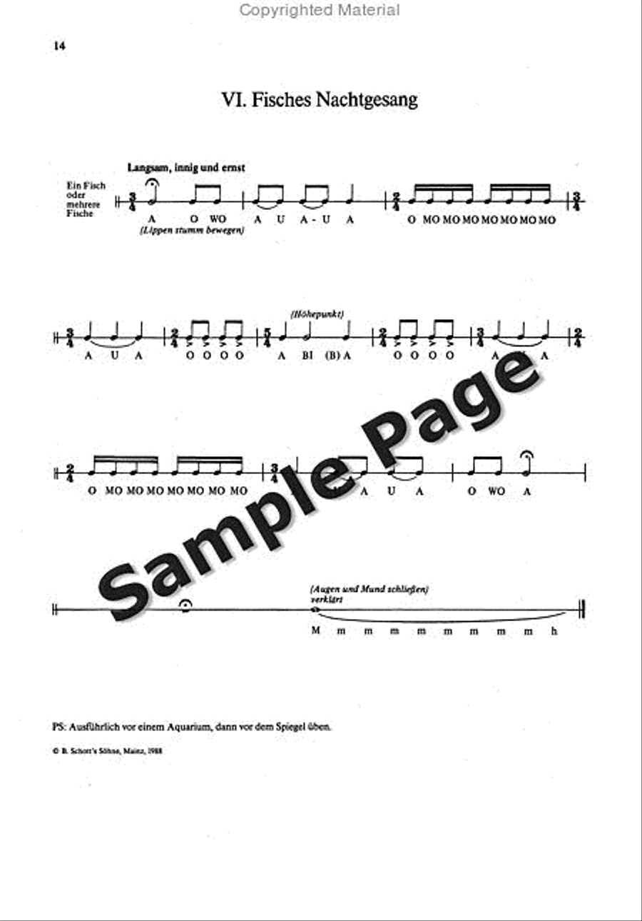 Das Grosse Lalula SSA scores gallery preview page 14