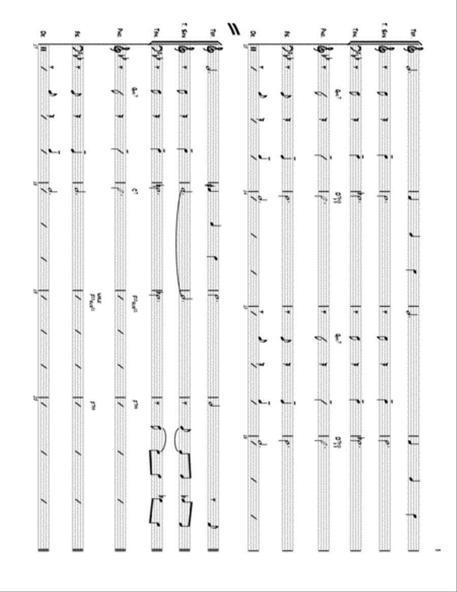 A Child Is Born Jazz Ensemble scores gallery preview page 5