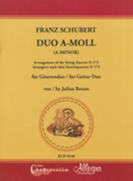 Franz Schubert: Duo in A minor D 173