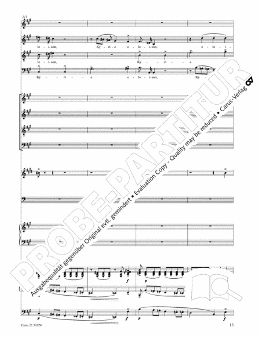 Messa da Requiem Messa da Requiem 4-Part scores gallery preview page 18