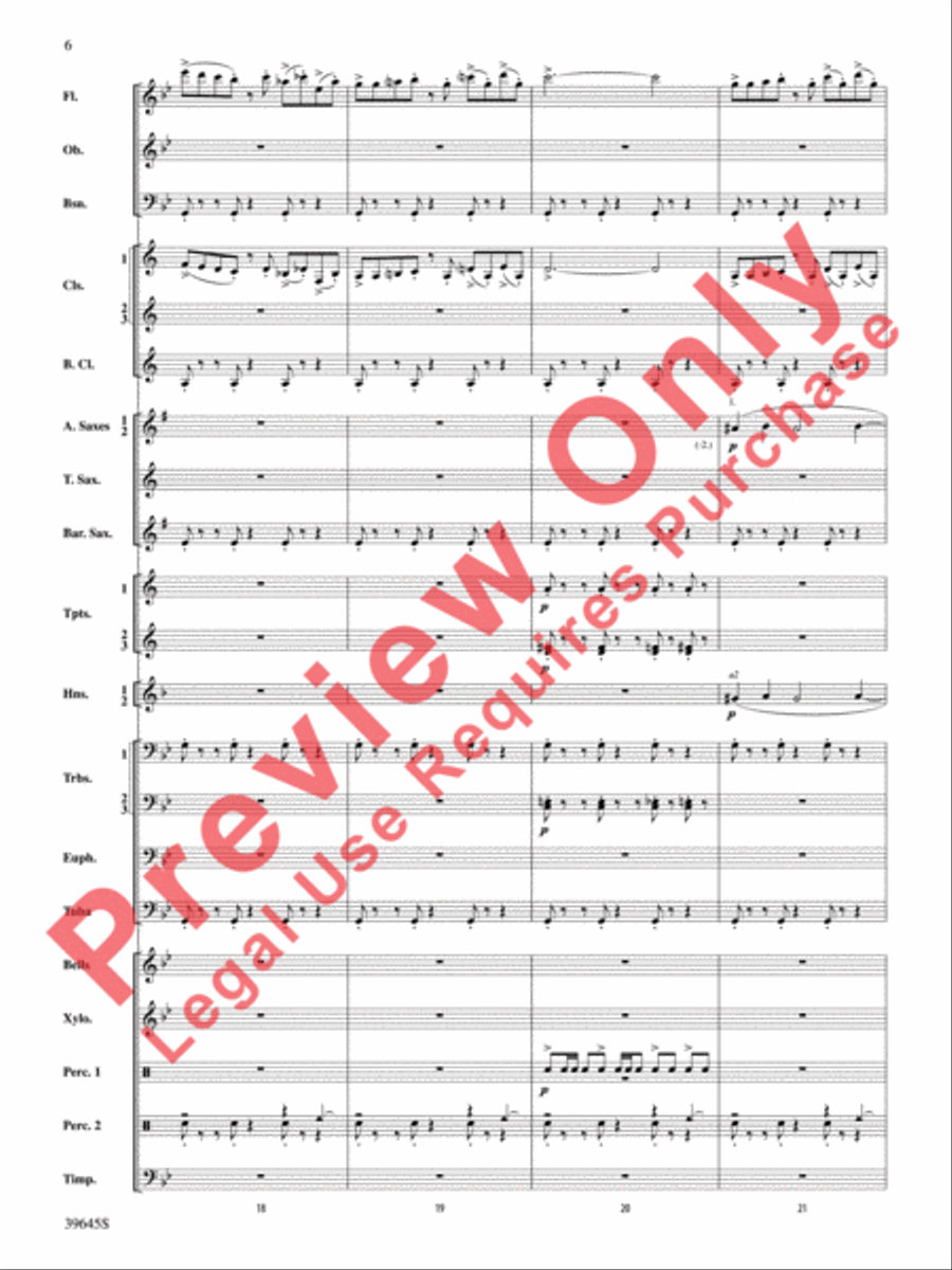 Whirlybird Concert Band scores gallery preview page 7