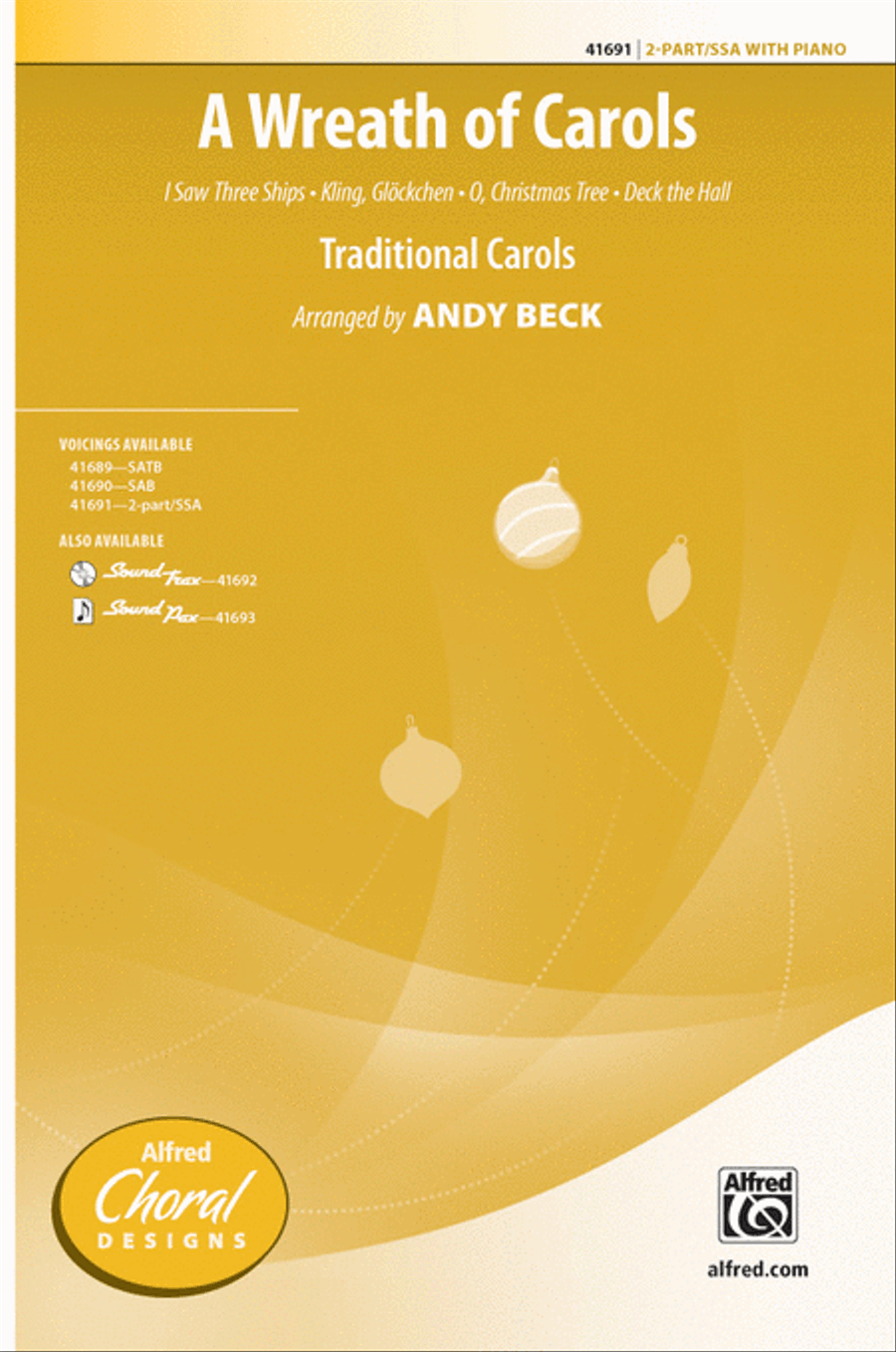 A Wreath of Carols 2-Part scores gallery preview page 1