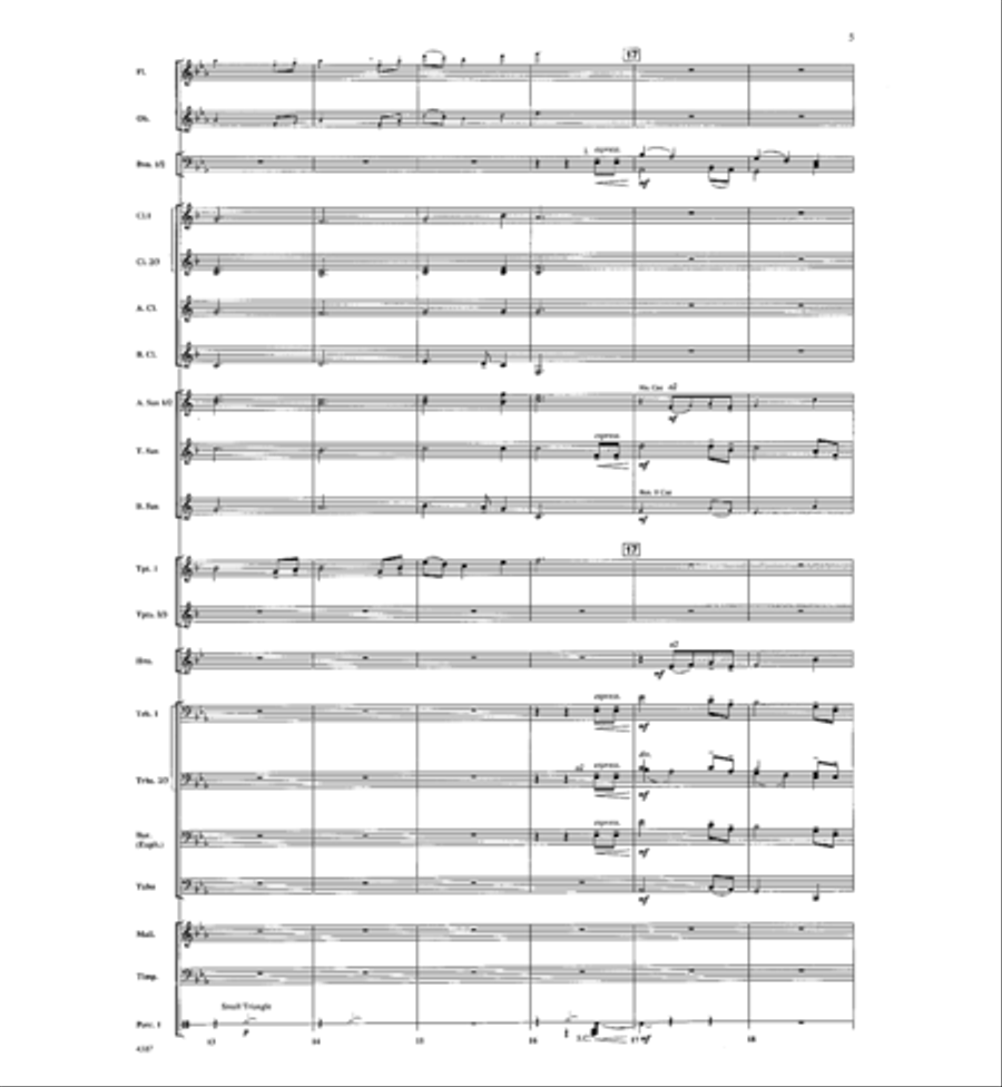 A Child's Lullaby Big Band scores gallery preview page 4