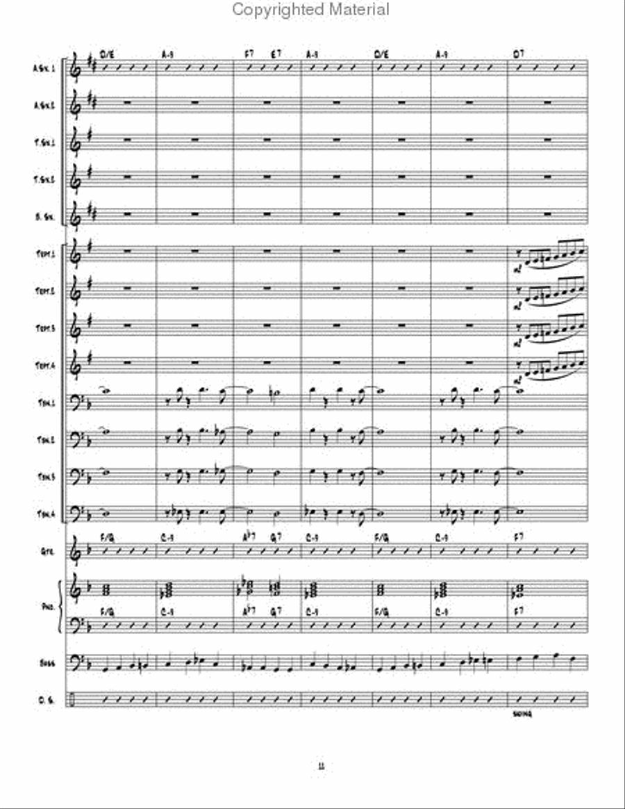 Nerve Damage Jazz Ensemble scores gallery preview page 12