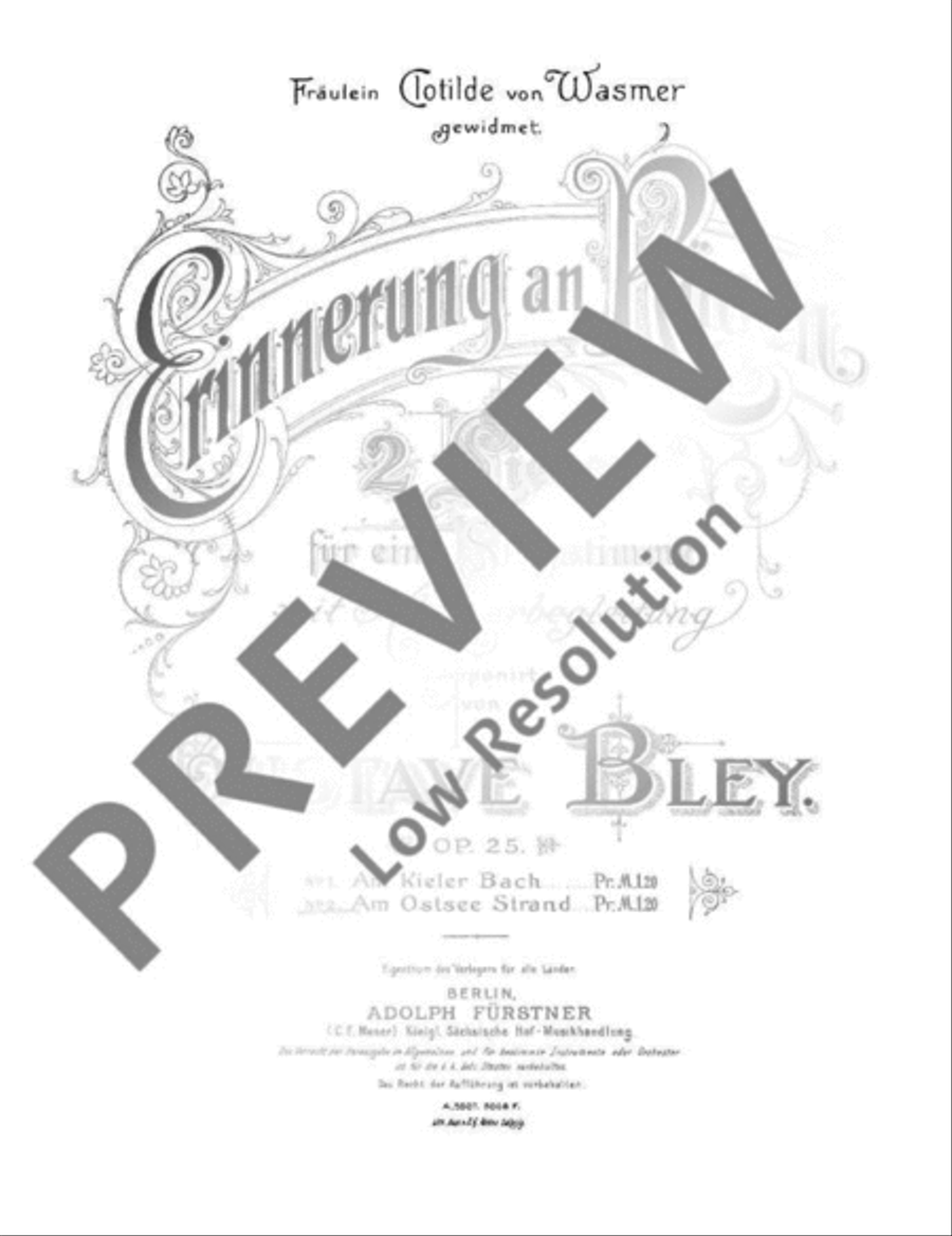 Erinnerung an Rügen Voice Solo scores gallery preview page 2