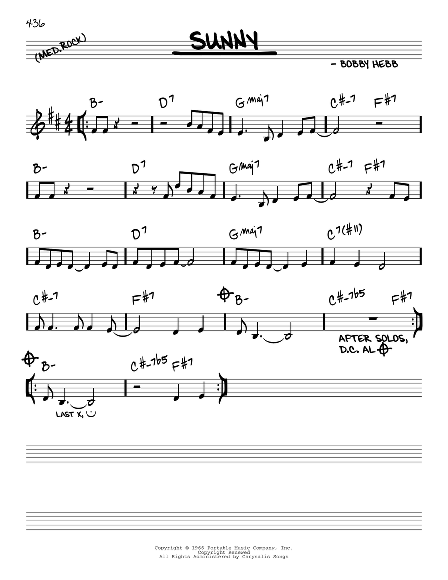 Sunny Piano scores gallery preview page 1
