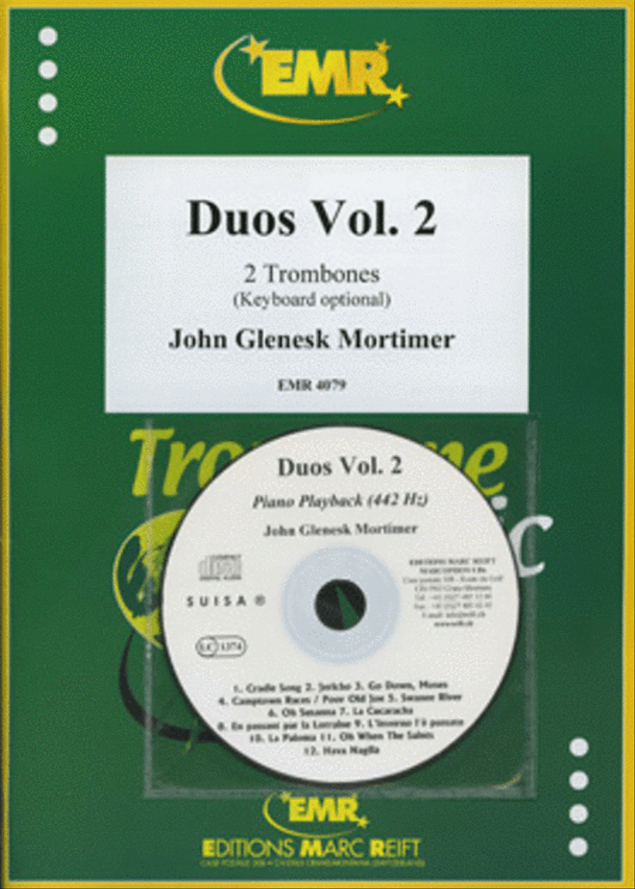 Duos Vol. 2 Trombone Duet scores gallery preview page 1