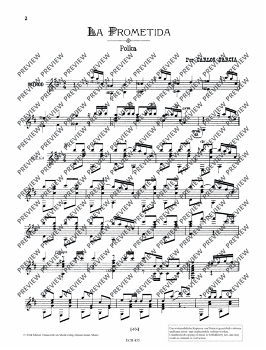 The Collected Works for Guitar Classical Guitar scores gallery preview page 10