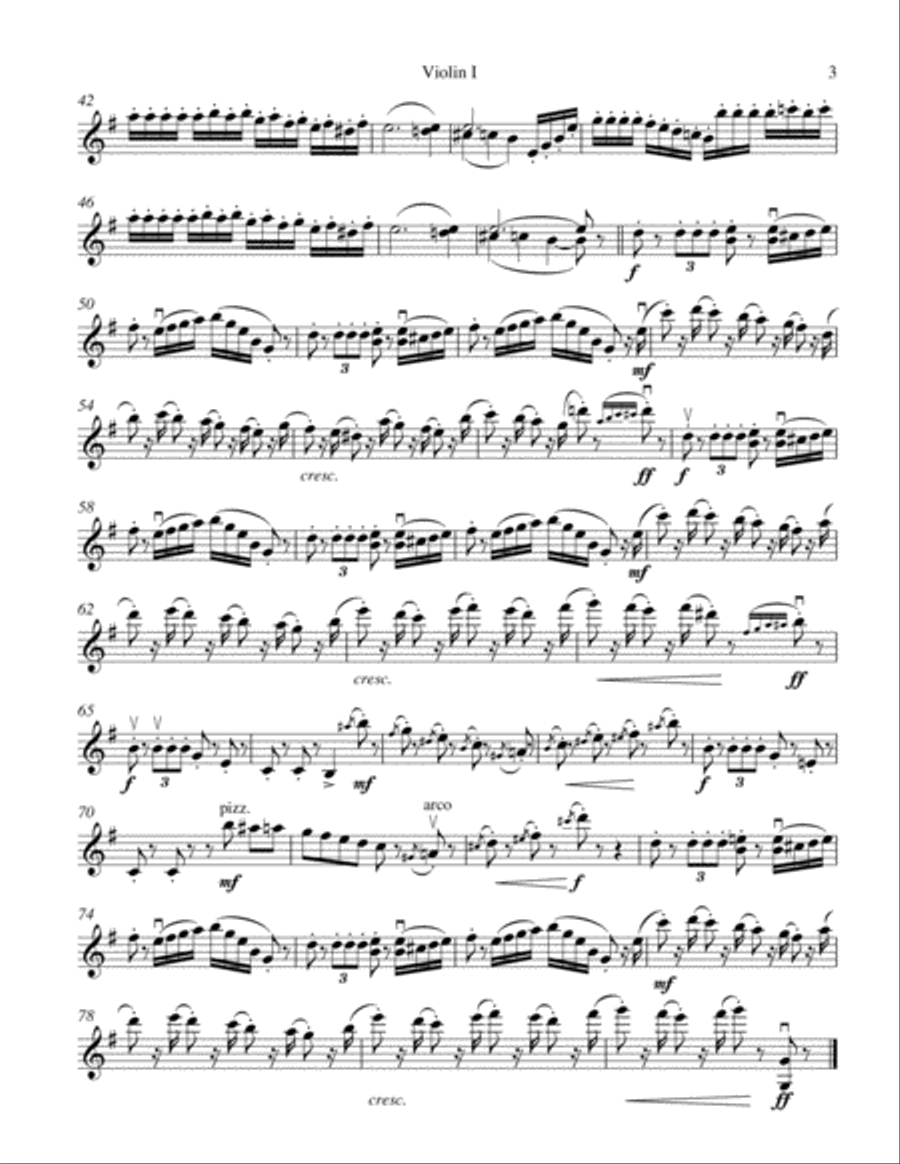 Suite from The Nutcracker String Quartet scores gallery preview page 3