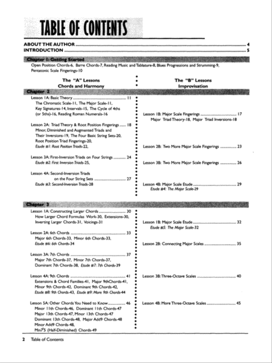 Complete Jazz Guitar Method