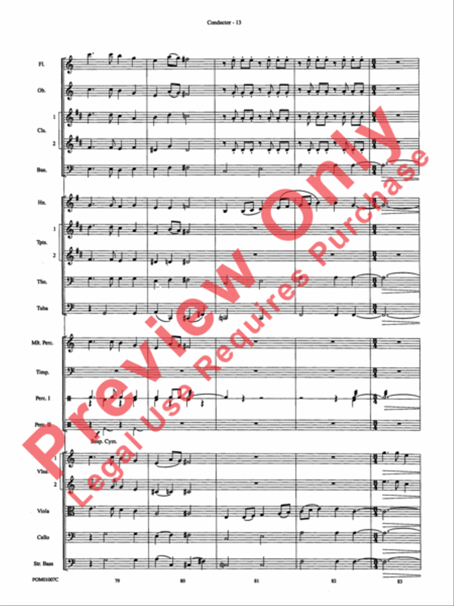 Highlights from Harry Potter Full Orchestra scores gallery preview page 16