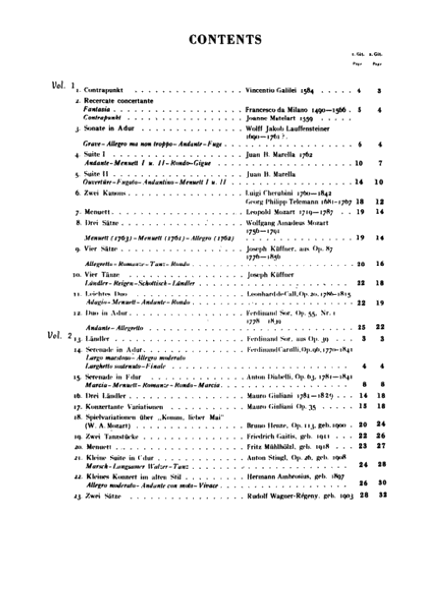 Twenty-three Classical Works for Two Guitars, Book 2 Small Ensemble scores gallery preview page 3