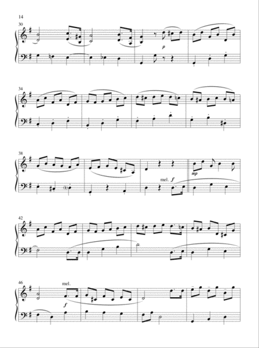 Christmas Carols and Classics Piano Solo scores gallery preview page 9