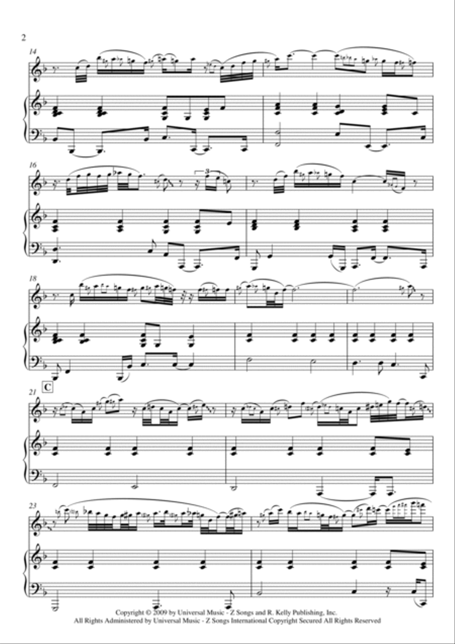 I Look To You I Look To You Flute Solo scores gallery preview page 2