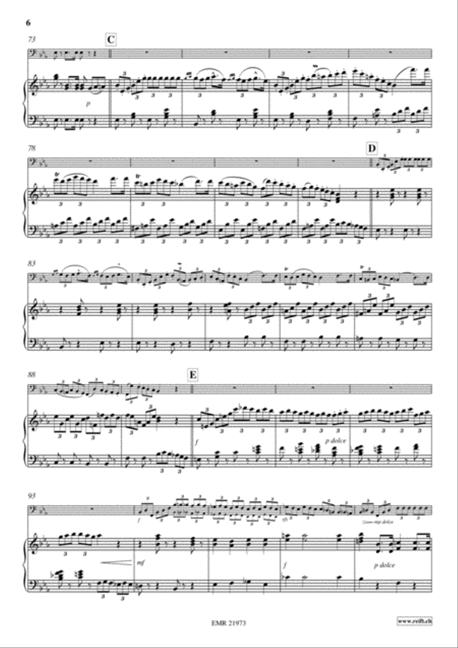 Grande Marche Bass Trombone scores gallery preview page 6