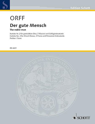 Book cover for Gute Mensch (The Noble Man)