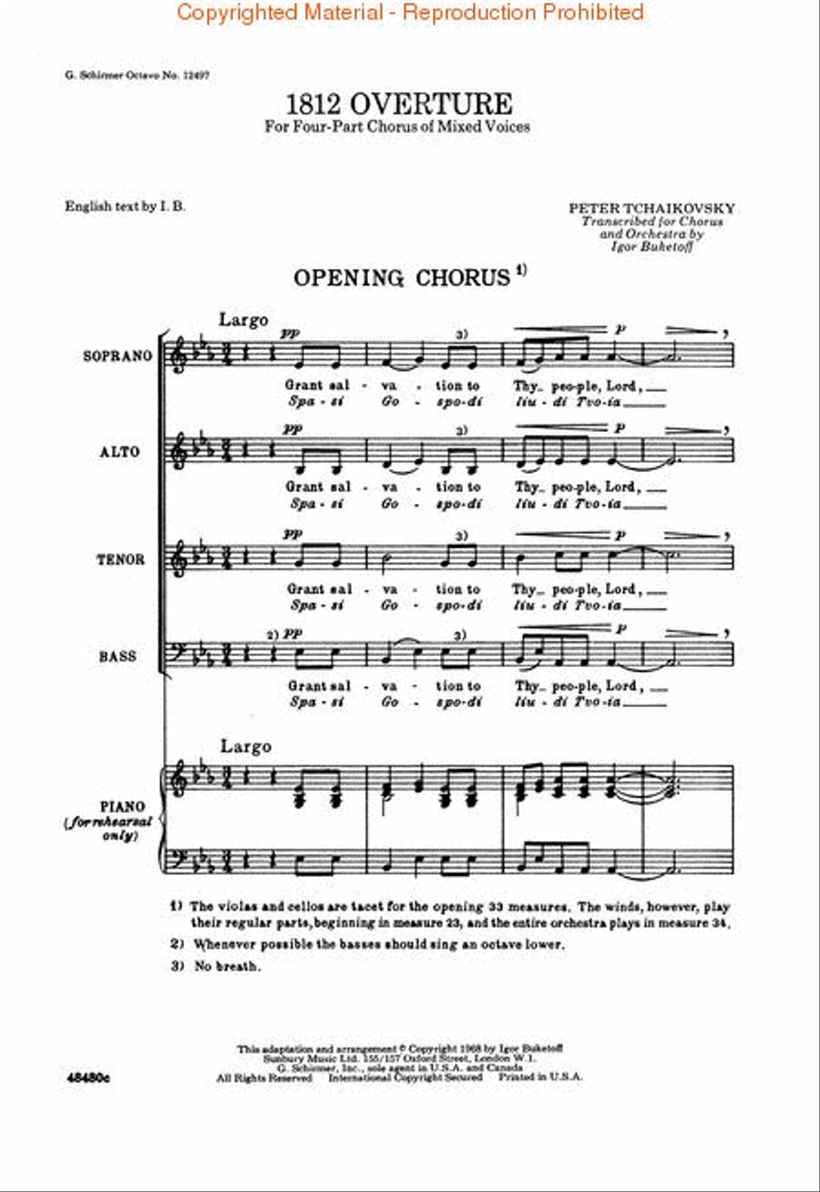 1812 Overture 4-Part scores gallery preview page 2