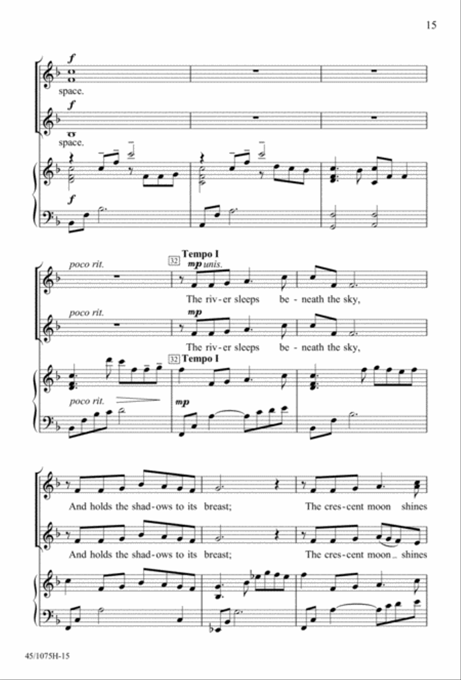 In Concert! for SSA SSA scores gallery preview page 17