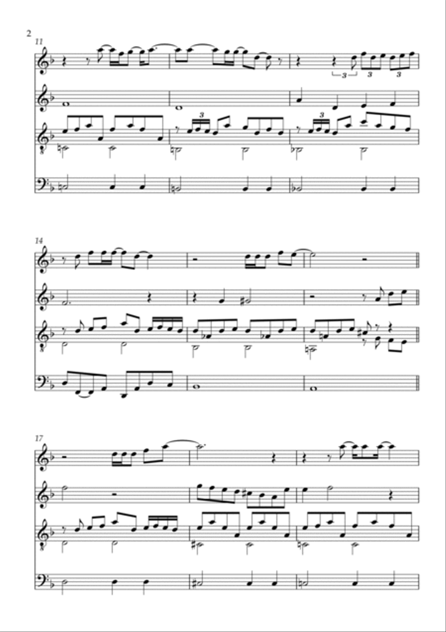 Day Is Done Small Ensemble scores gallery preview page 2