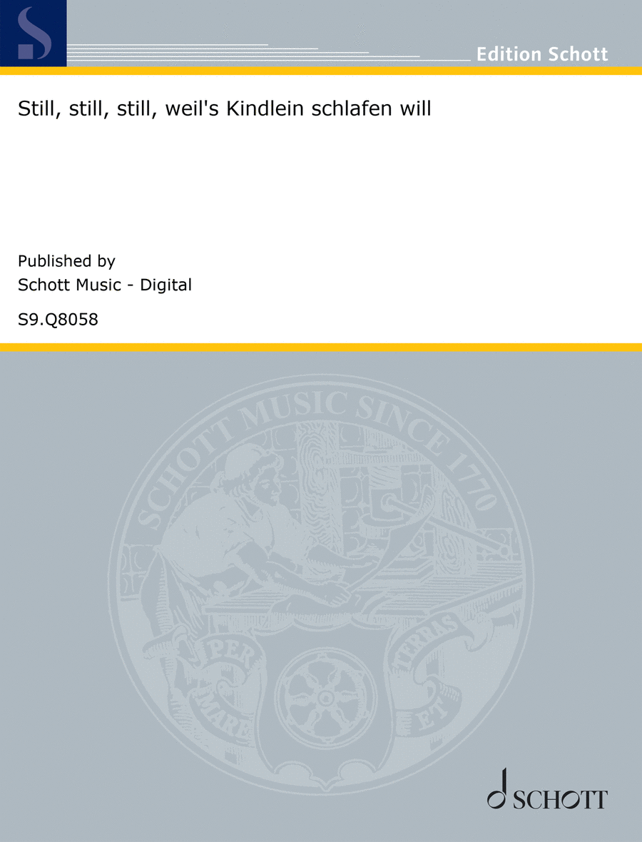 Still, still, still, weil's Kindlein schlafen will Alto Recorder scores gallery preview page 1