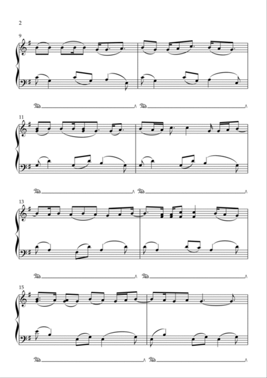 Stick Season Piano Solo scores gallery preview page 2
