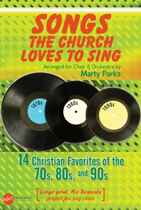 Book cover for Songs the Church Loves to Sing - Choral Book