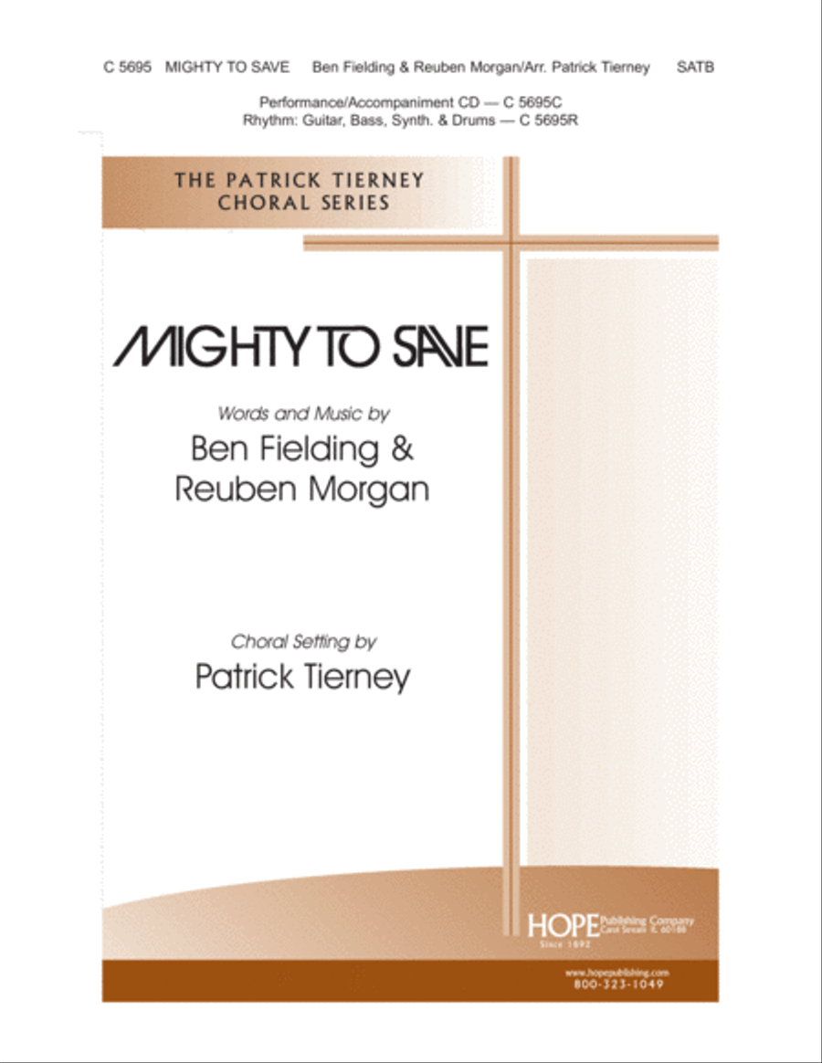Mighty to Save 4-Part scores gallery preview page 1