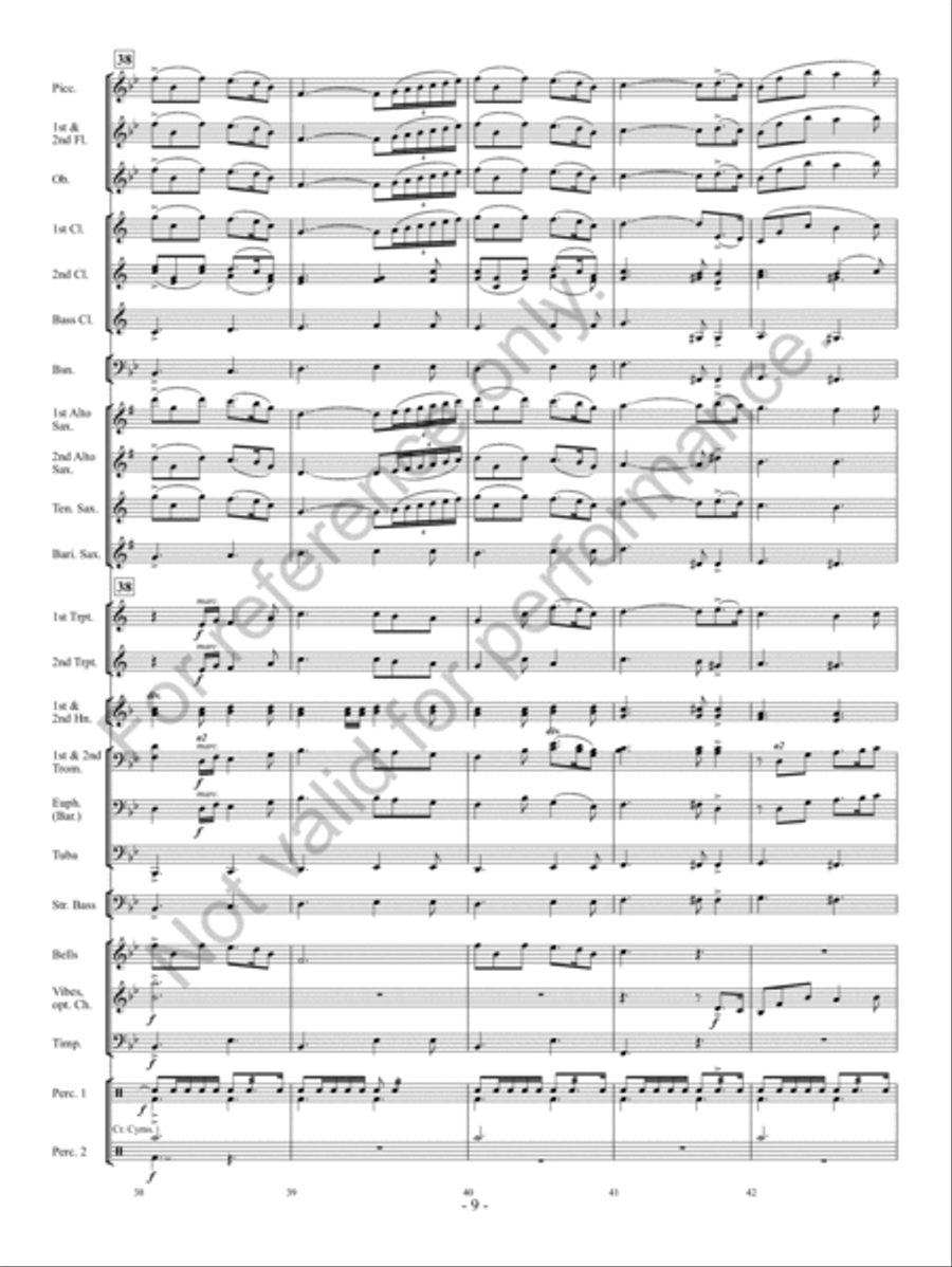 As Spring Arrives As Spring Arrives Concert Band scores gallery preview page 8