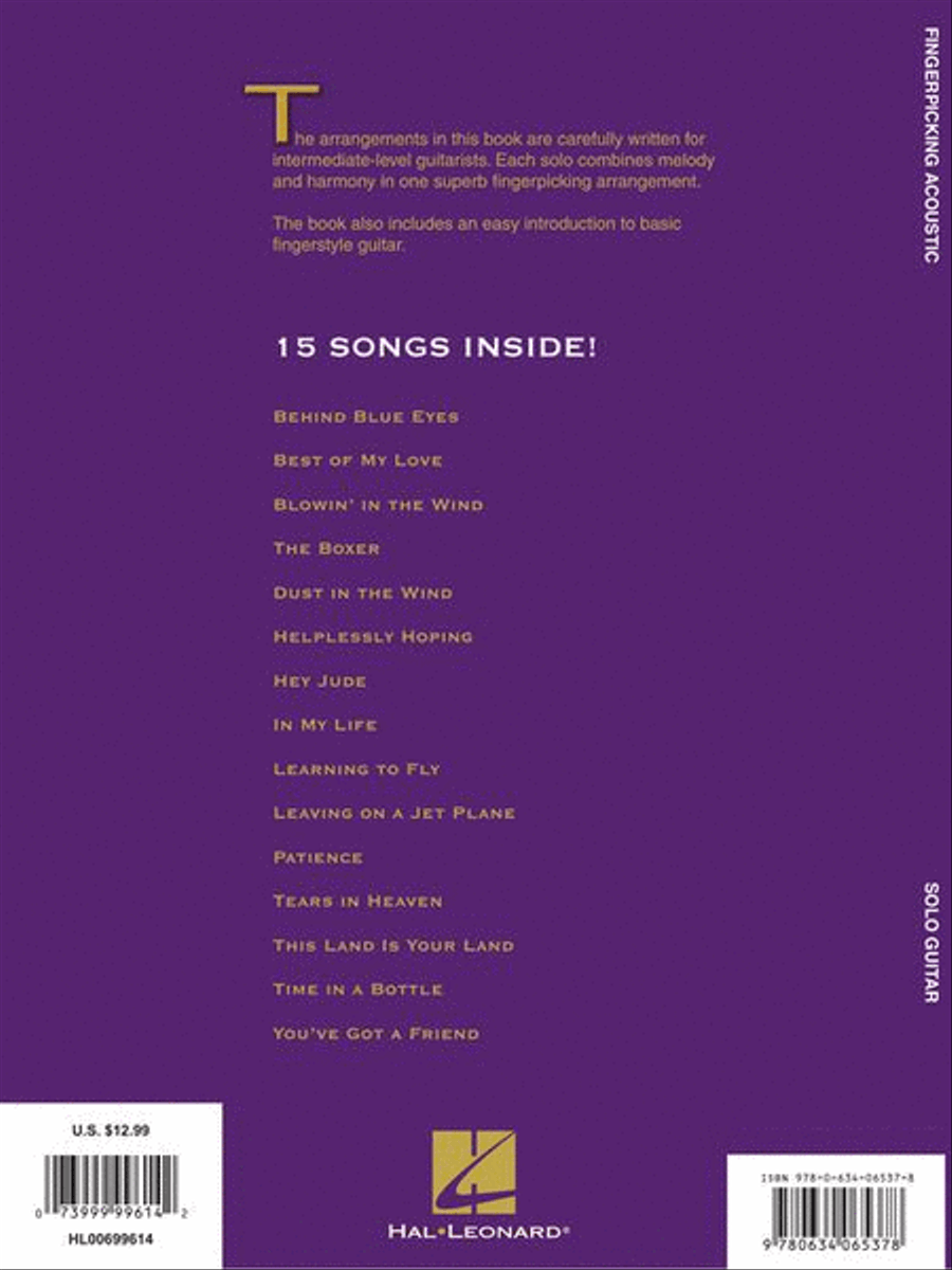 Fingerpicking Acoustic Fingerpicking Acoustic Acoustic Guitar scores gallery preview page 7