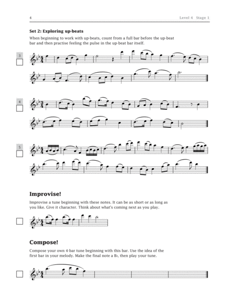 Improve Your Sight-Reading! Flute, Levels 4-5 (Intermediate)