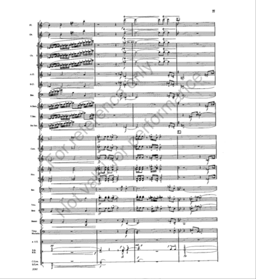 Symphonic Celebration and Dance Concert Band scores gallery preview page 26